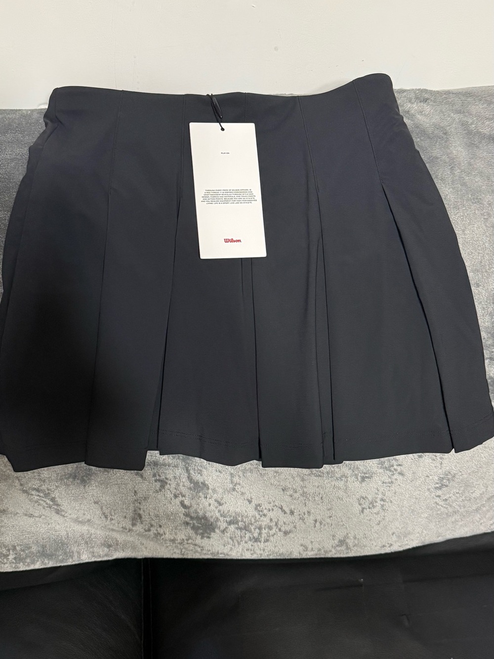 Wilson Women's Black Pleated Skort